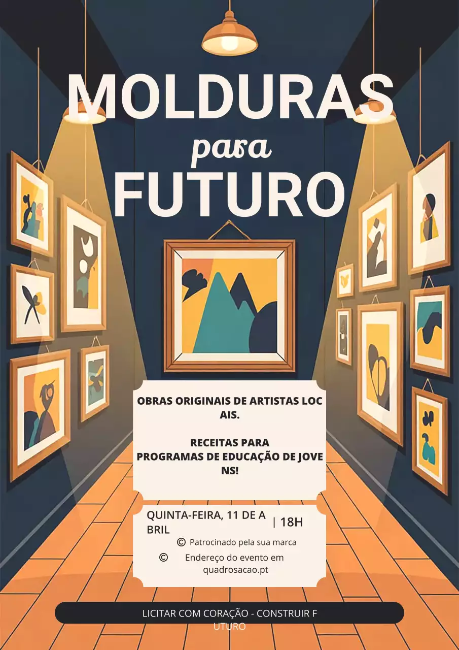 Cartaz da Exposição de Arte Moderna da Marinha