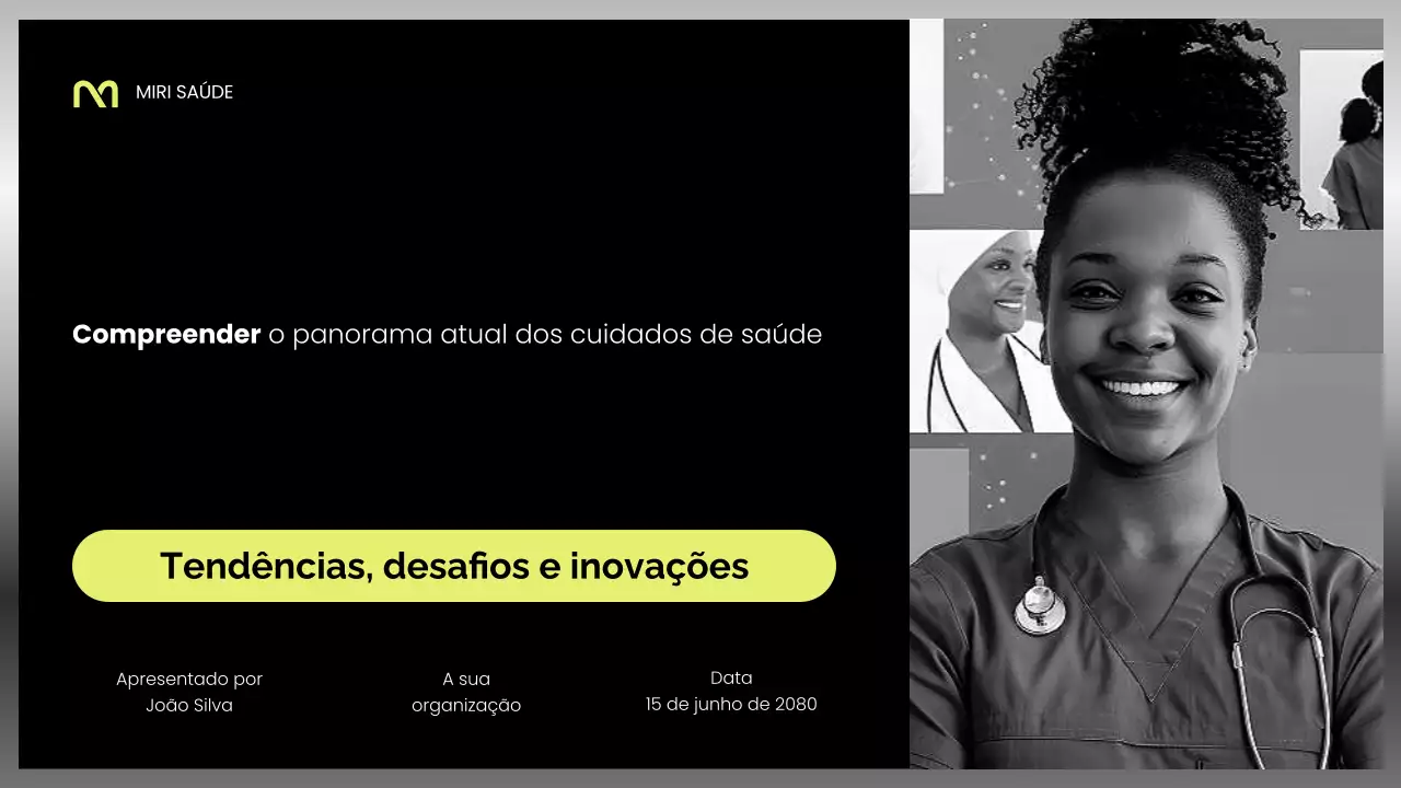 Apresentação da Black Modern Healthcare