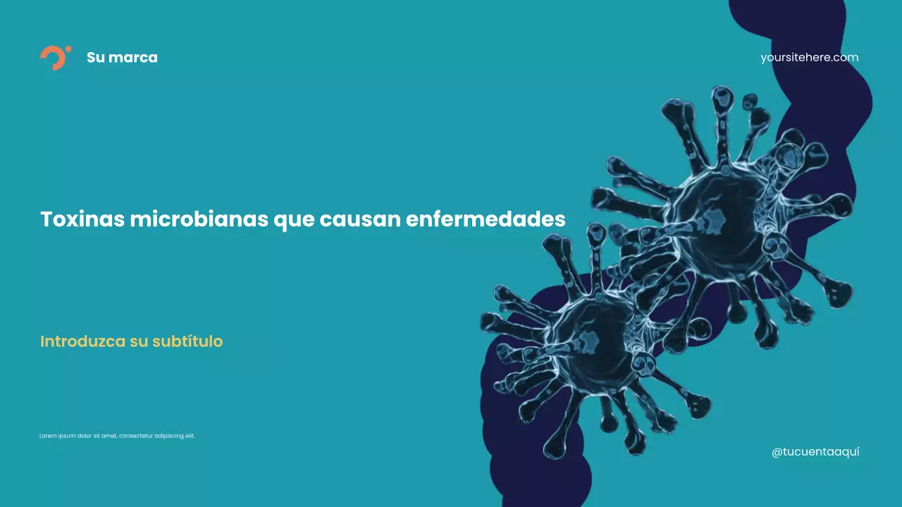 Presentación de la enfermedad abstracta azul