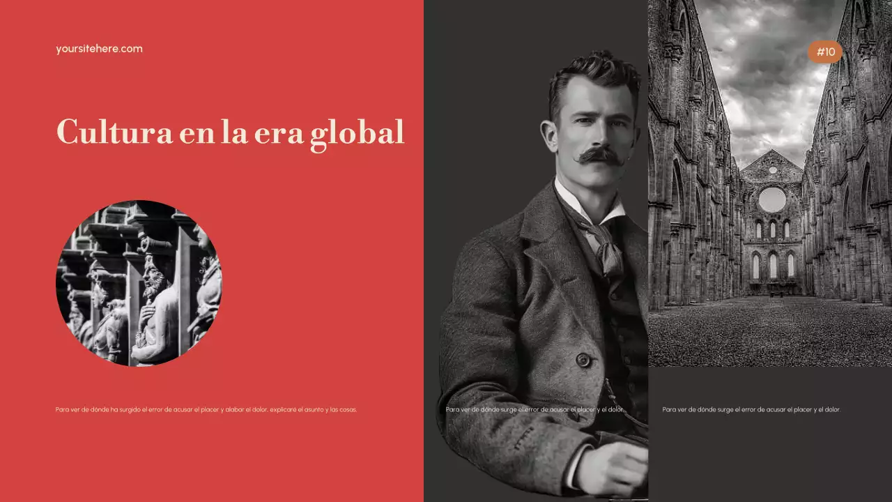 Presentación de la cultura elegante del oro