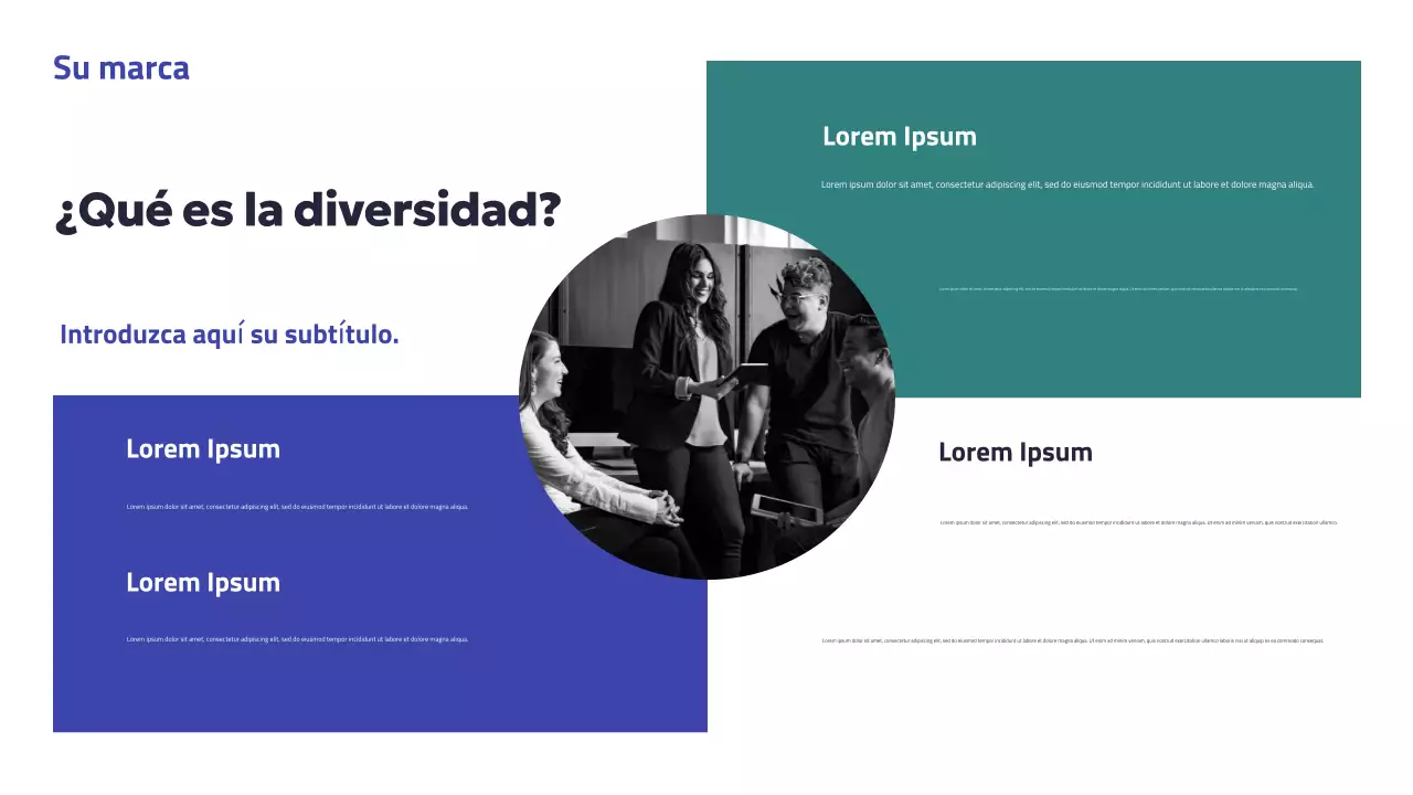 Presentación de la campaña Blue Modern