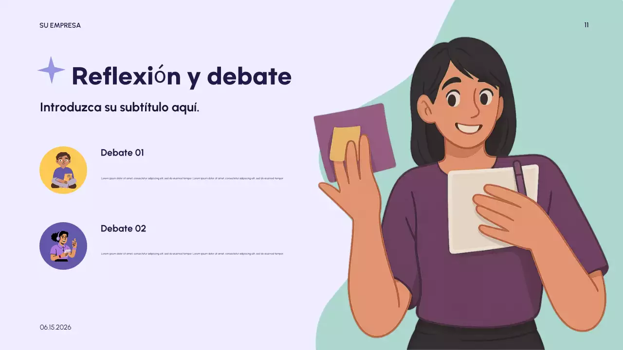 Presentación de psicología moderna rosa