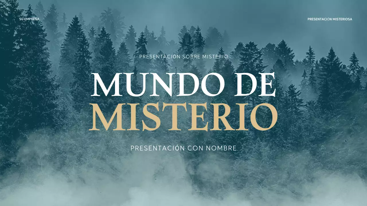 Presentación misteriosa de Teal