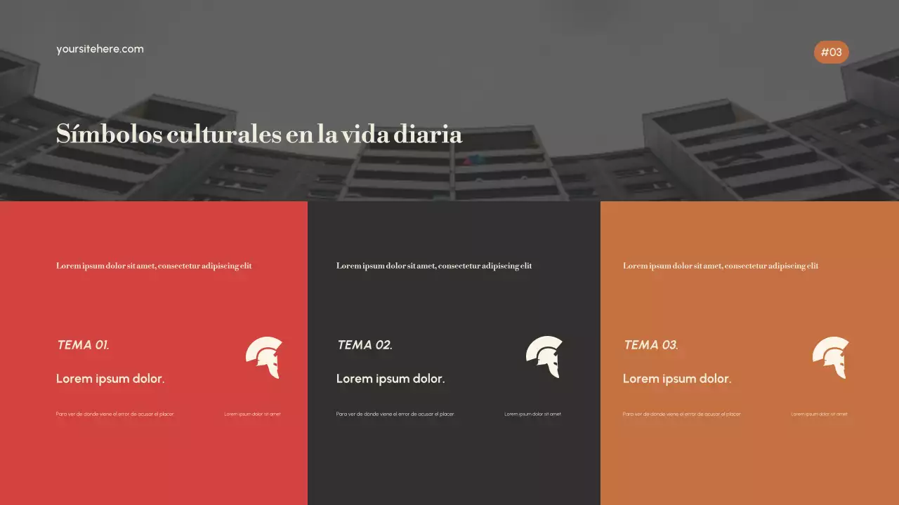 Presentación de la cultura elegante del oro