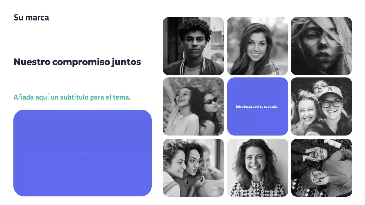 Presentación de la campaña Blue Modern