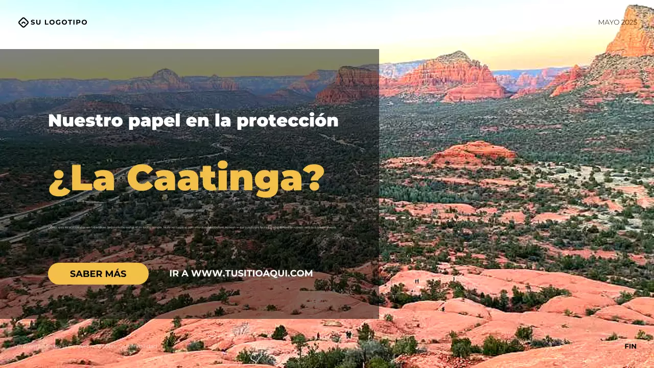 Presentación de la conferencia empresarial moderna amarilla