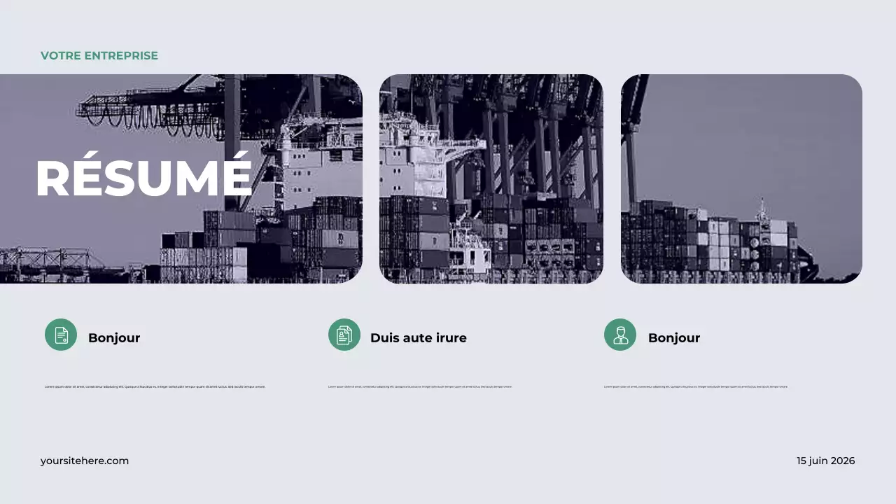 Présentation du projet de relocalisation industrielle d'Orange