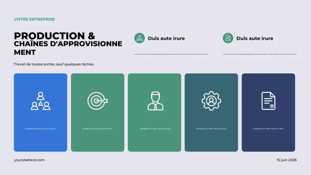 Présentation du projet de relocalisation industrielle d'Orange