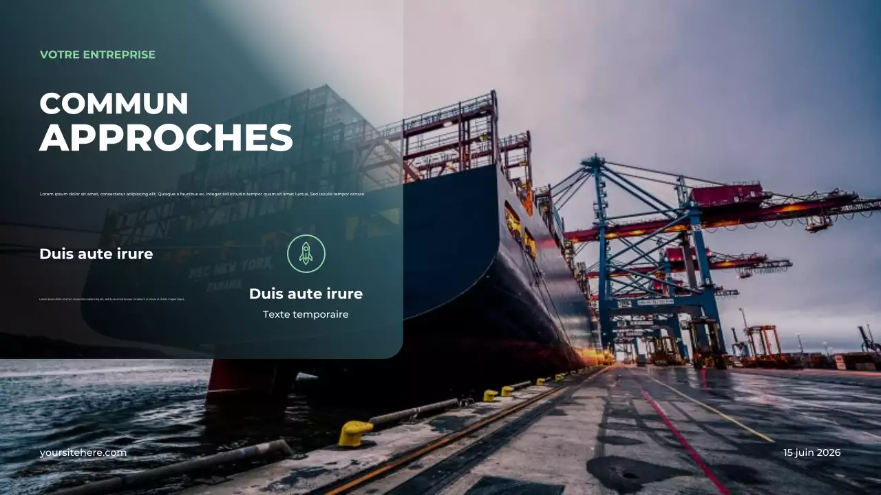 Présentation du projet de relocalisation industrielle d'Orange