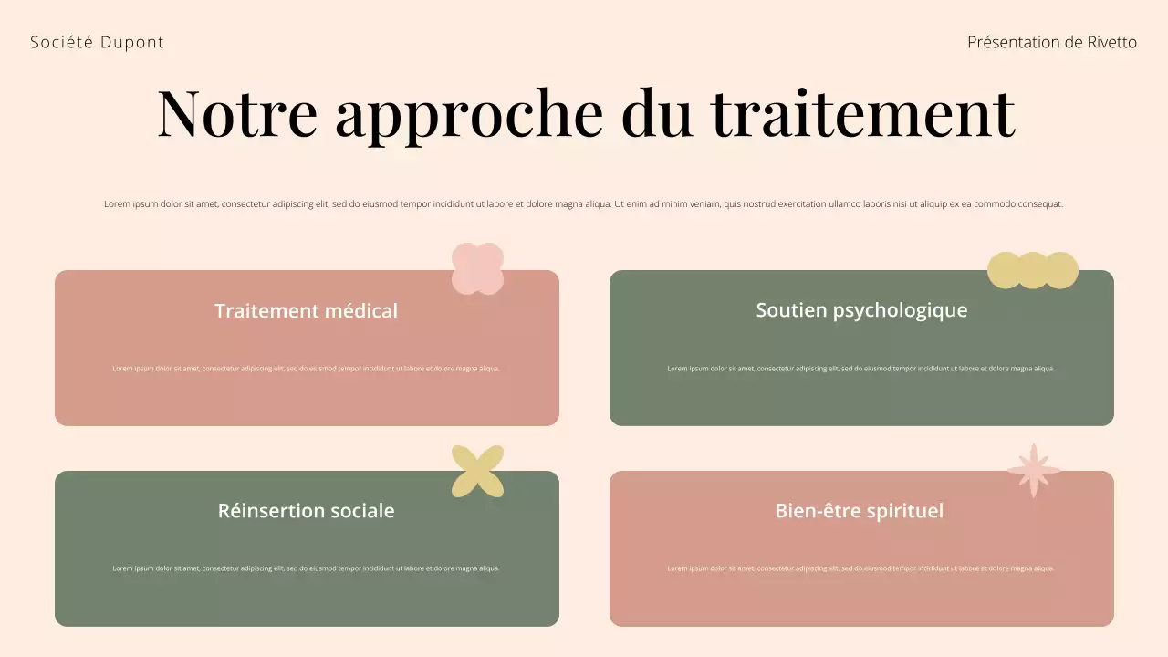 Présentation du centre de traitement de la toxicomanie Cream and Green