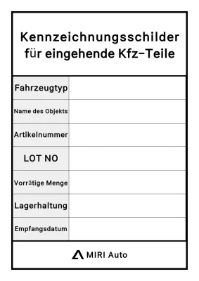 Leitfaden für das schwarze Basisauto