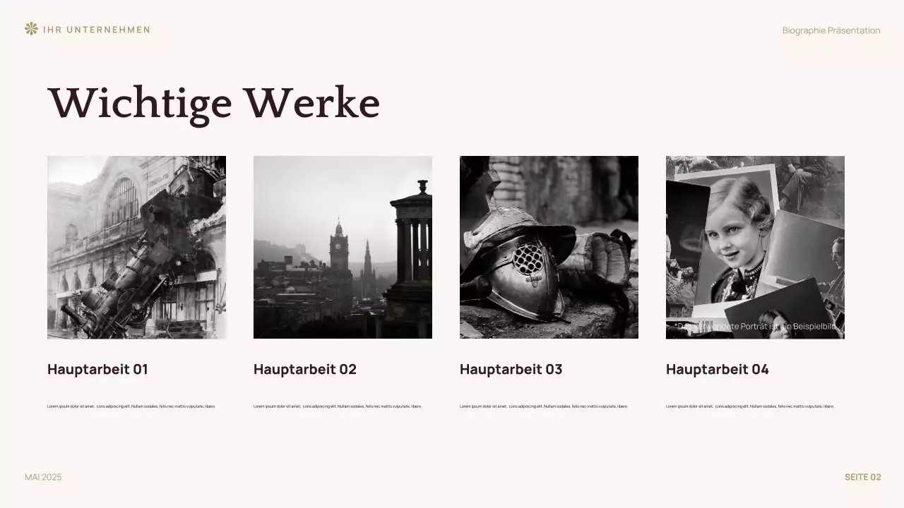 Brown Klassische Literatur Vorlesung Präsentation