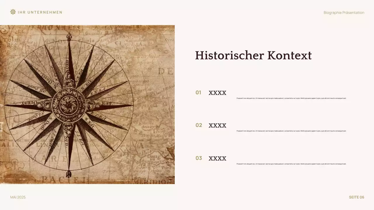 Brown Klassische Literatur Vorlesung Präsentation