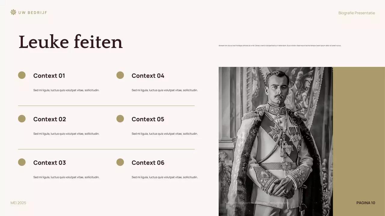 Brown Klassieke Literatuur Lezing Presentatie