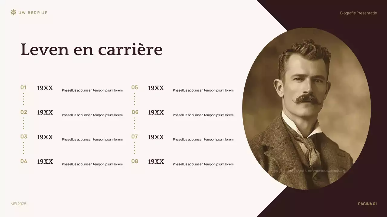 Brown Klassieke Literatuur Lezing Presentatie