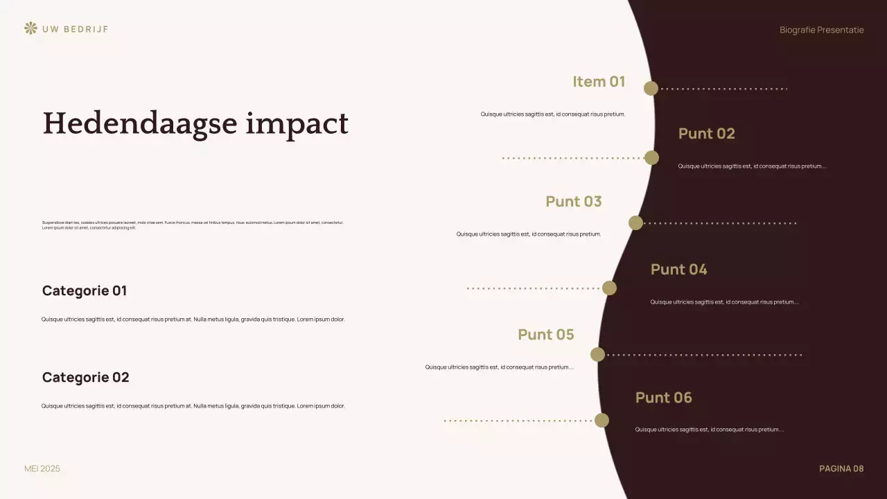Brown Klassieke Literatuur Lezing Presentatie