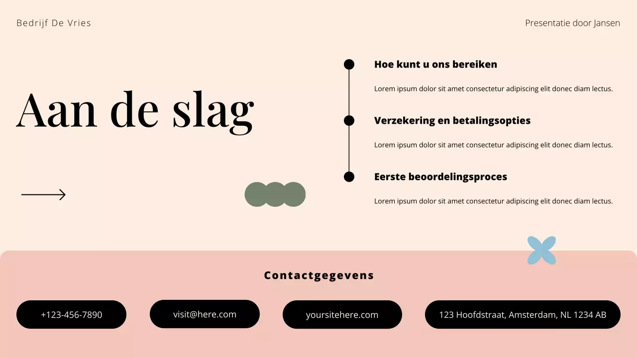 Presentatie van Cream and Green Substance Abuse Treatment Center