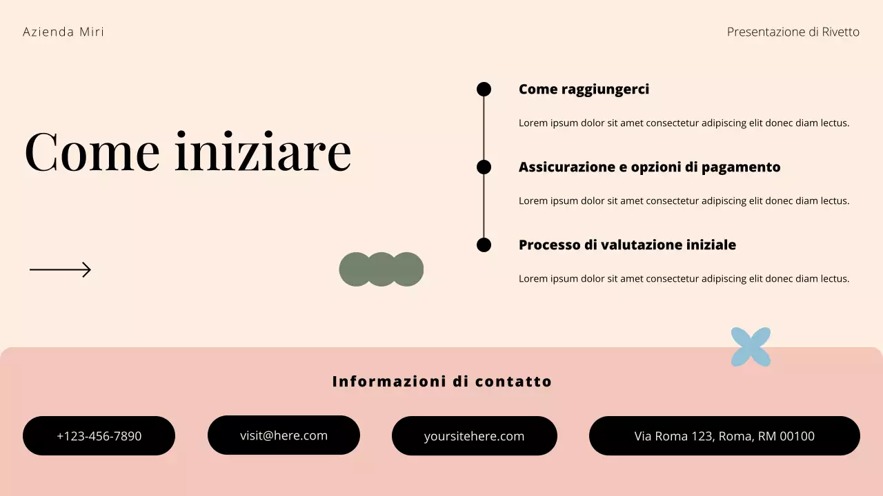 Presentazione del centro di trattamento per l'abuso di sostanze Cream and Green