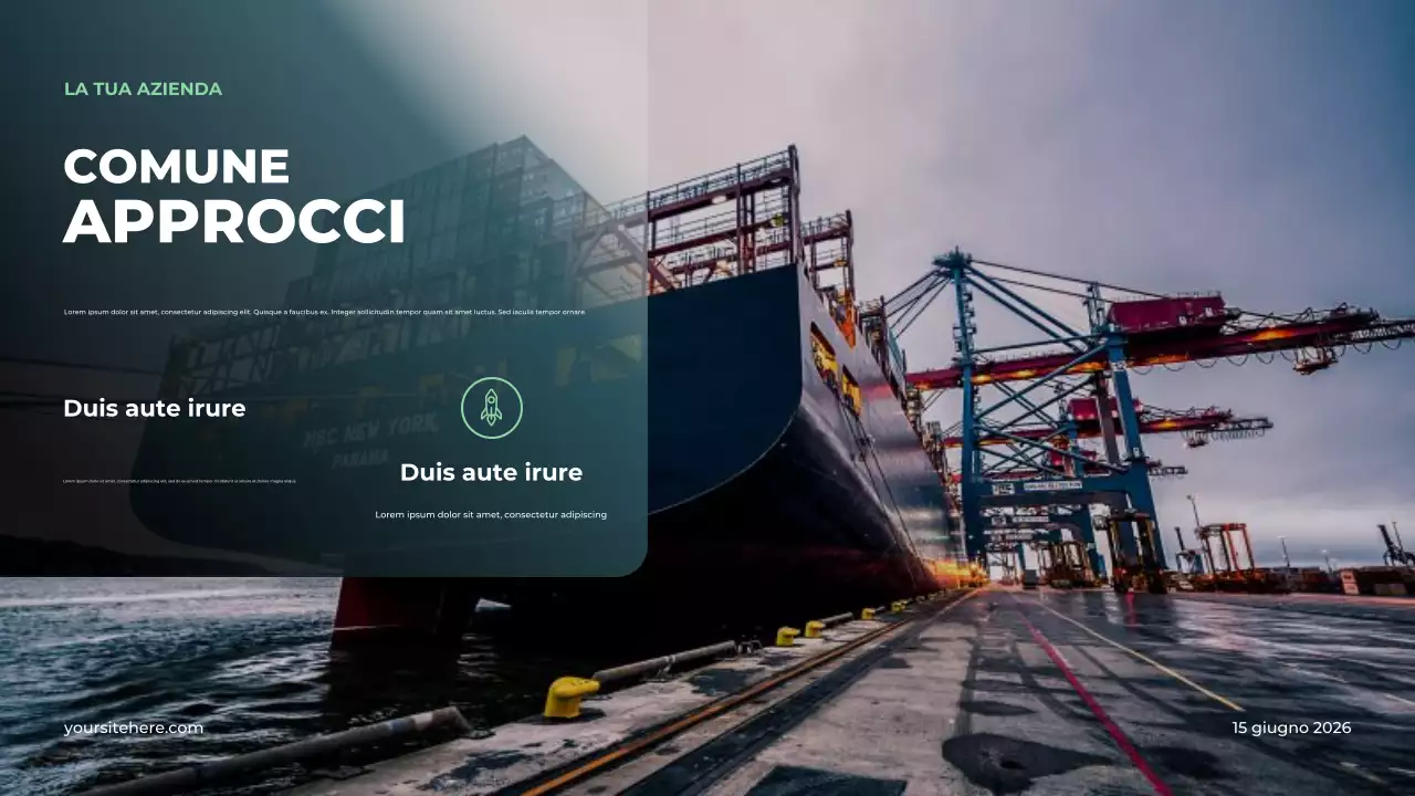 Presentazione di Orange Industrial Reshoring