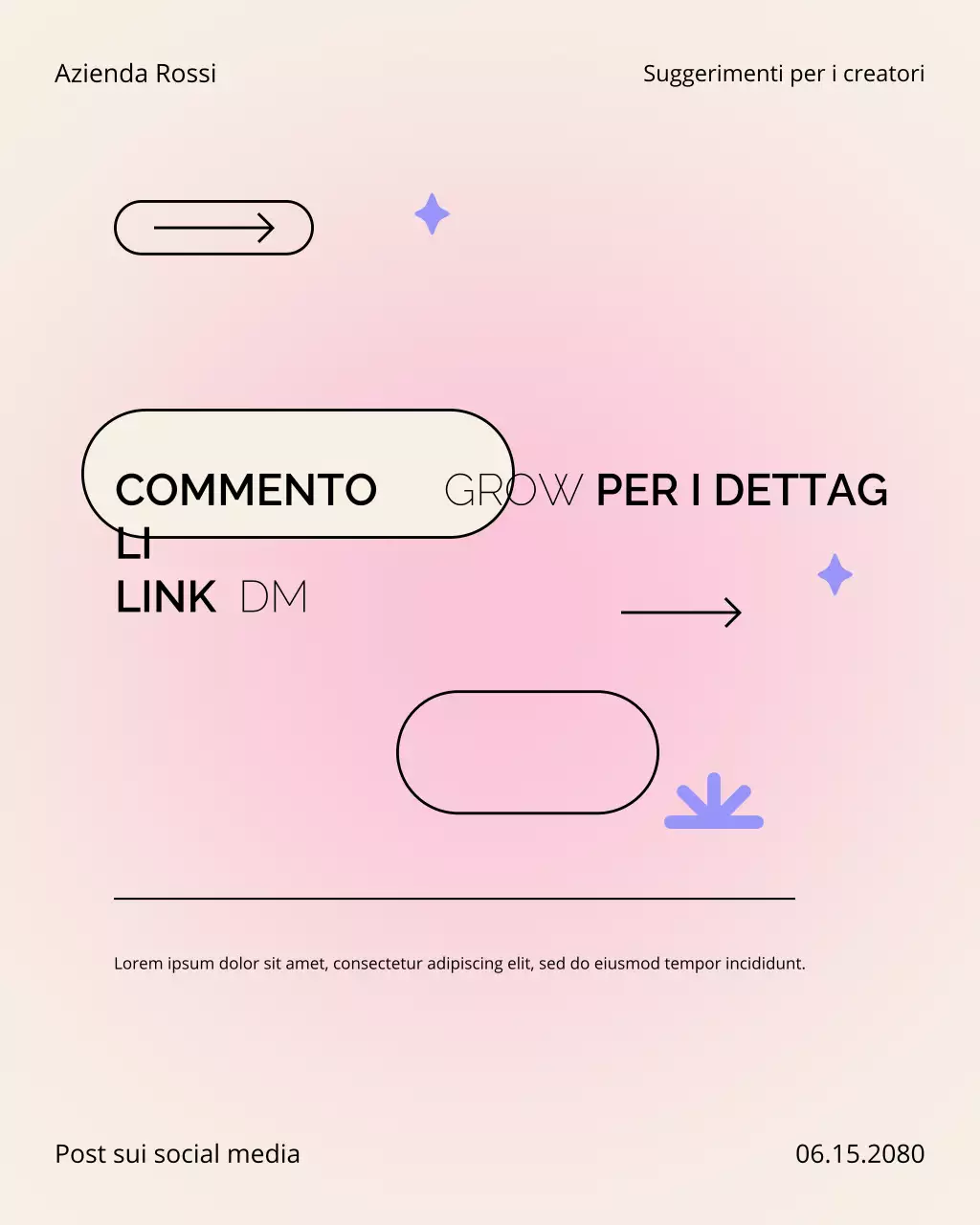 Post di Instagram del carosello di suggerimenti per il creatore di Cream and Pink