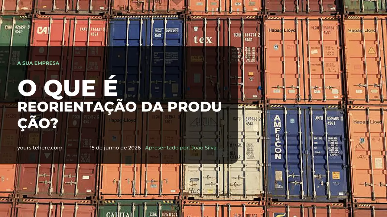 Apresentação da Orange Industrial Reshoring