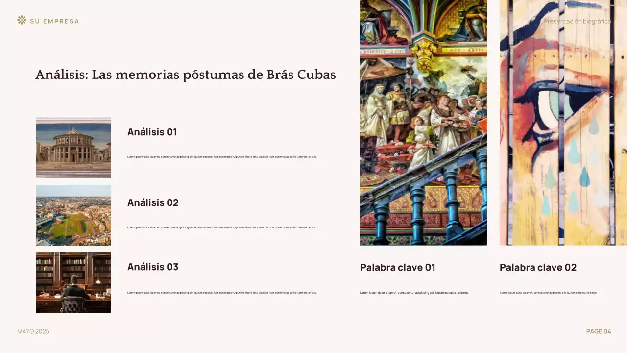 Presentación de la conferencia sobre literatura clásica de Brown