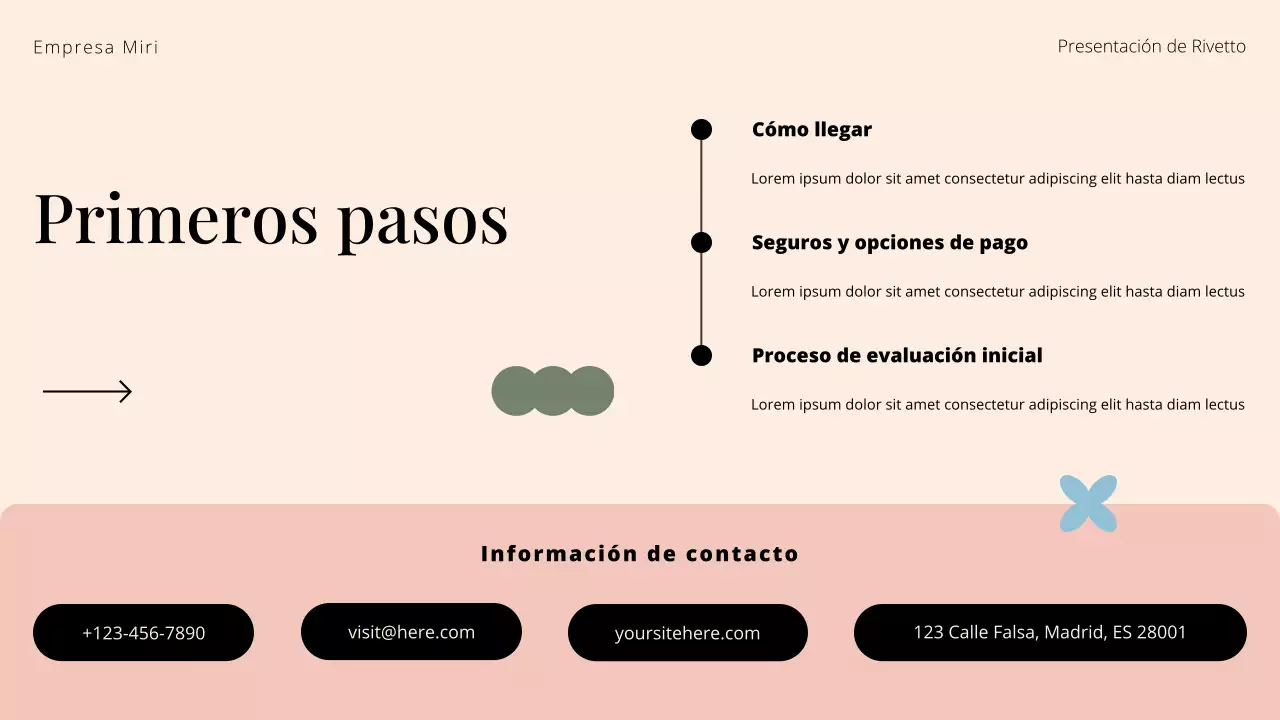 Presentación del Centro de Tratamiento de Abuso de Sustancias Cream and Green