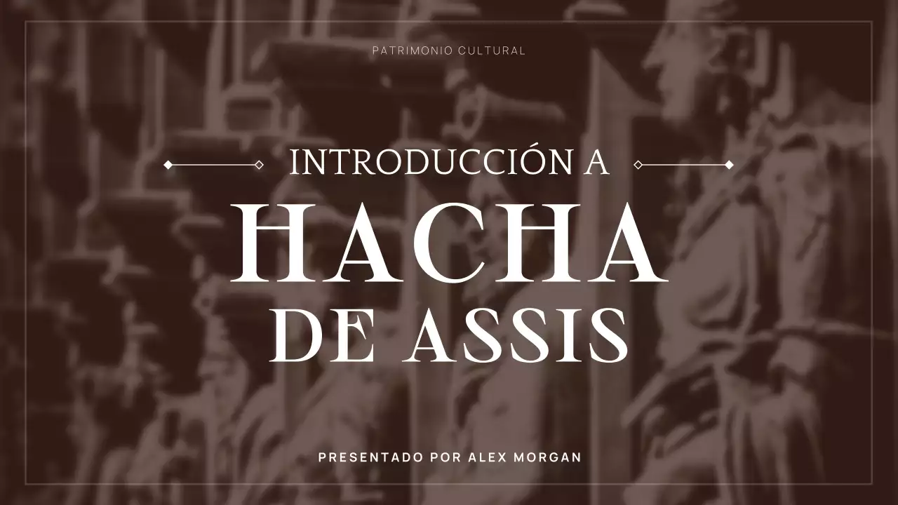 Presentación de la conferencia sobre literatura clásica de Brown