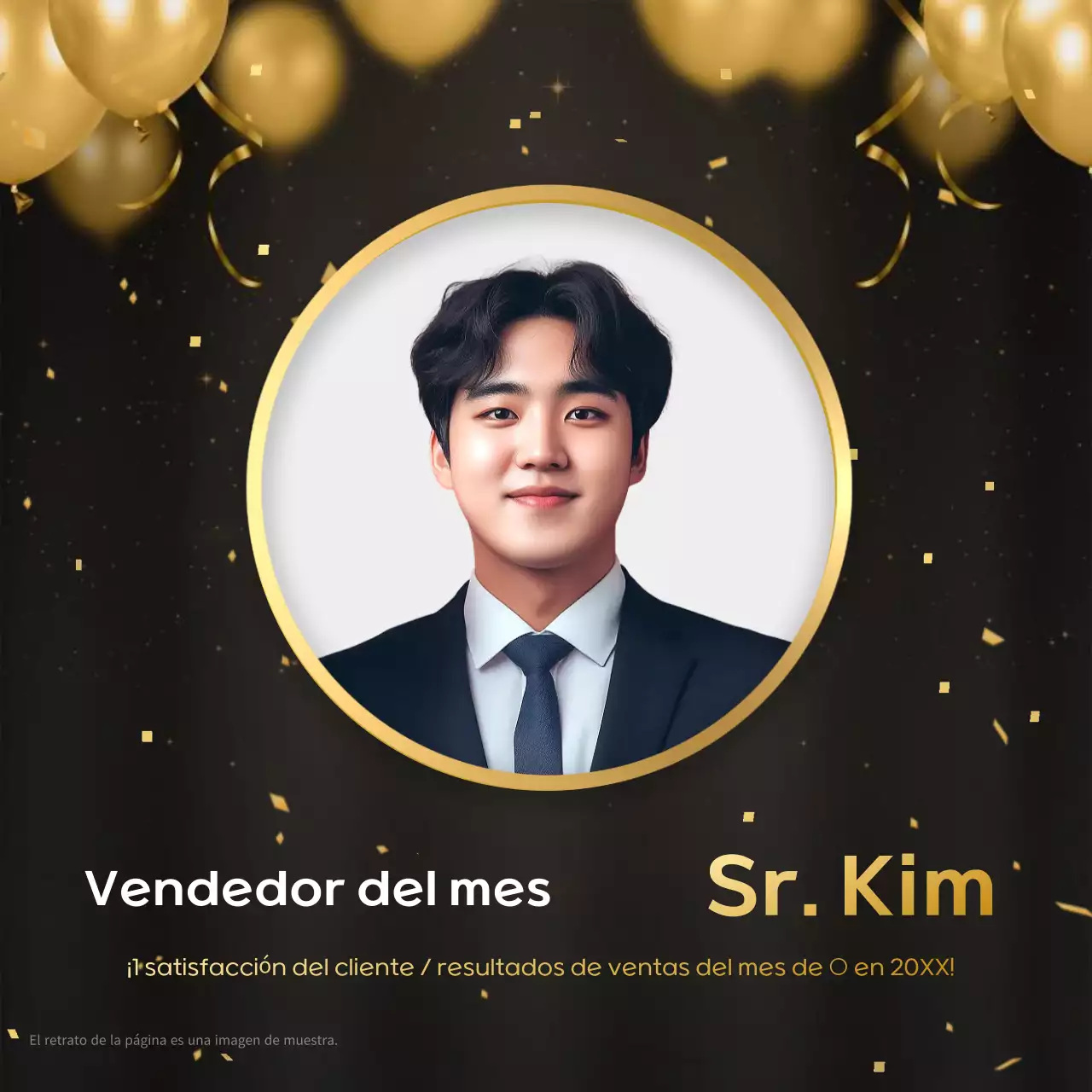 Elegante promoción de concesionario en negro y dorado para el rey de las ventas de automóviles de este mes