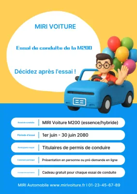 Guide de l'événement Blue Baby Car