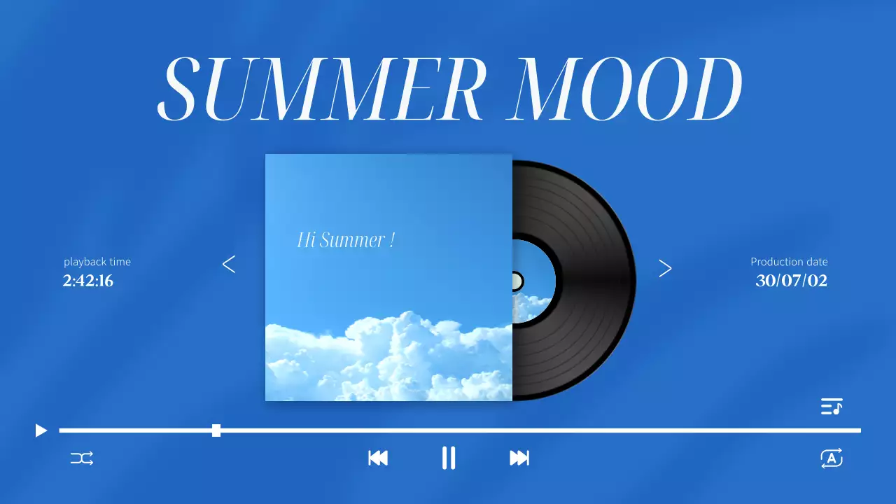 블루 썸머 플레이리스트