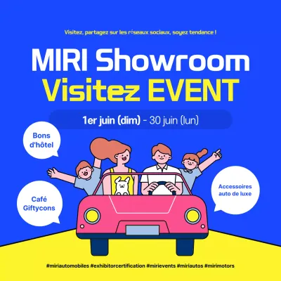 Guide de l'événement Blue Pop Car