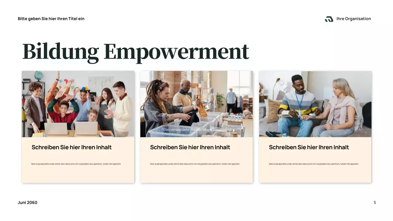 Präsentation des Green Modern Community-Berichts