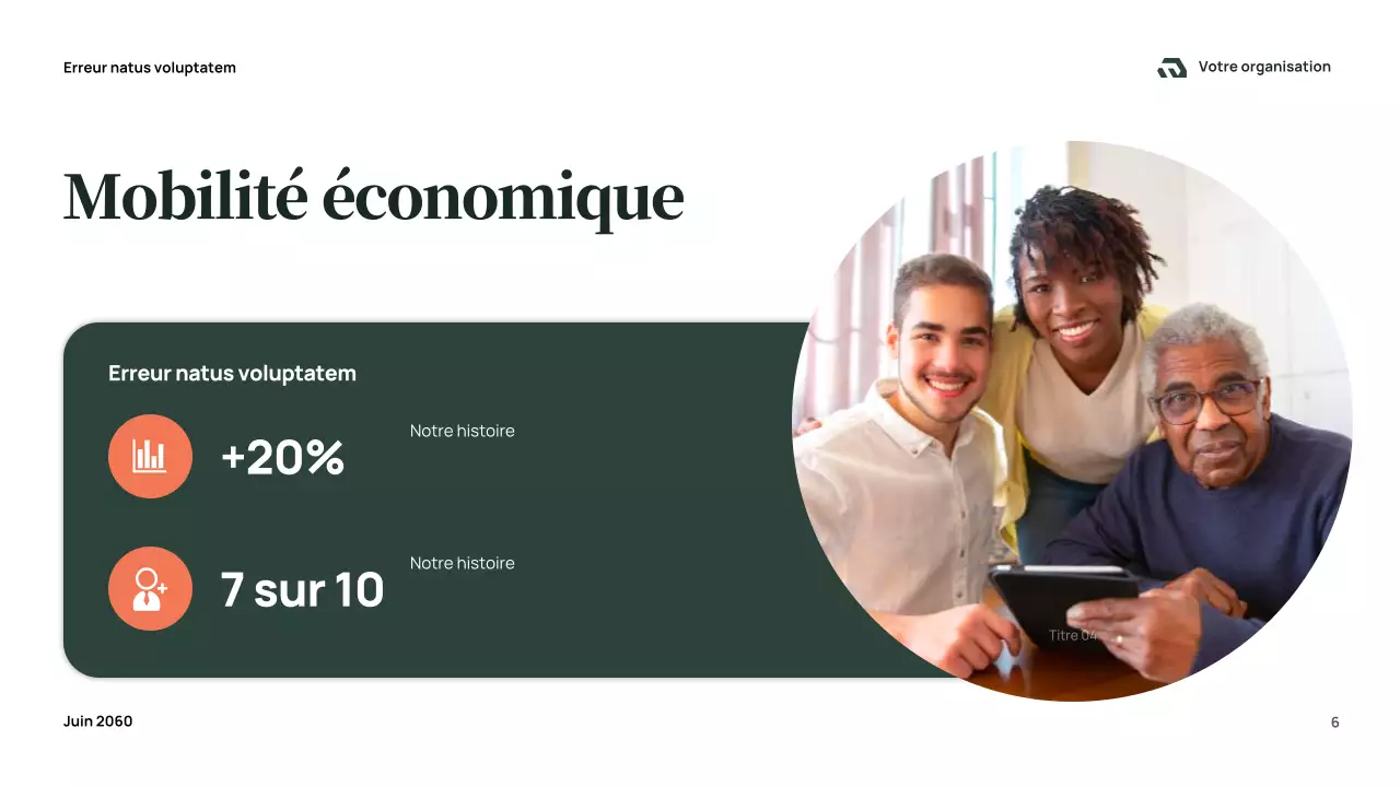 Présentation du rapport sur la communauté verte et moderne