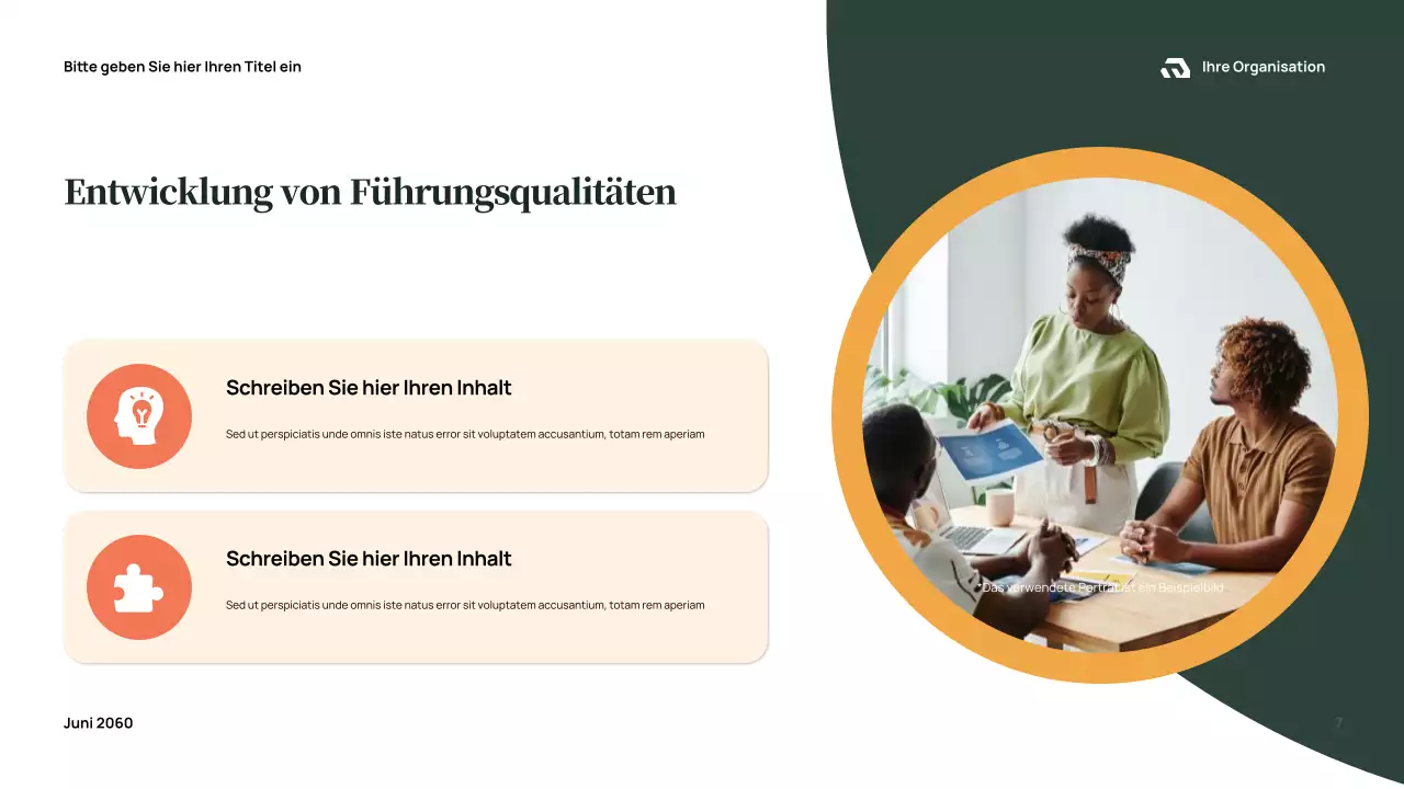 Präsentation des Green Modern Community-Berichts