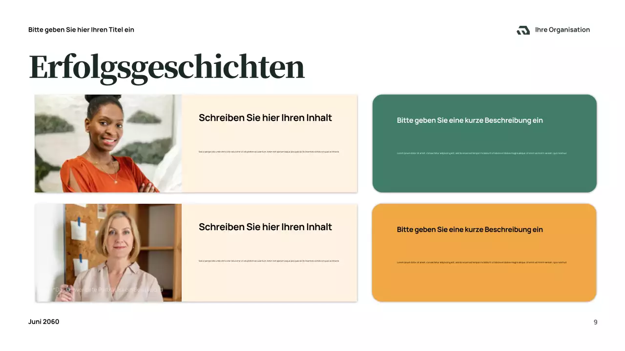 Präsentation des Green Modern Community-Berichts