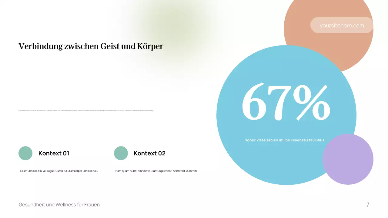 Weiße minimalistische Wellness-Guide-Vorlage