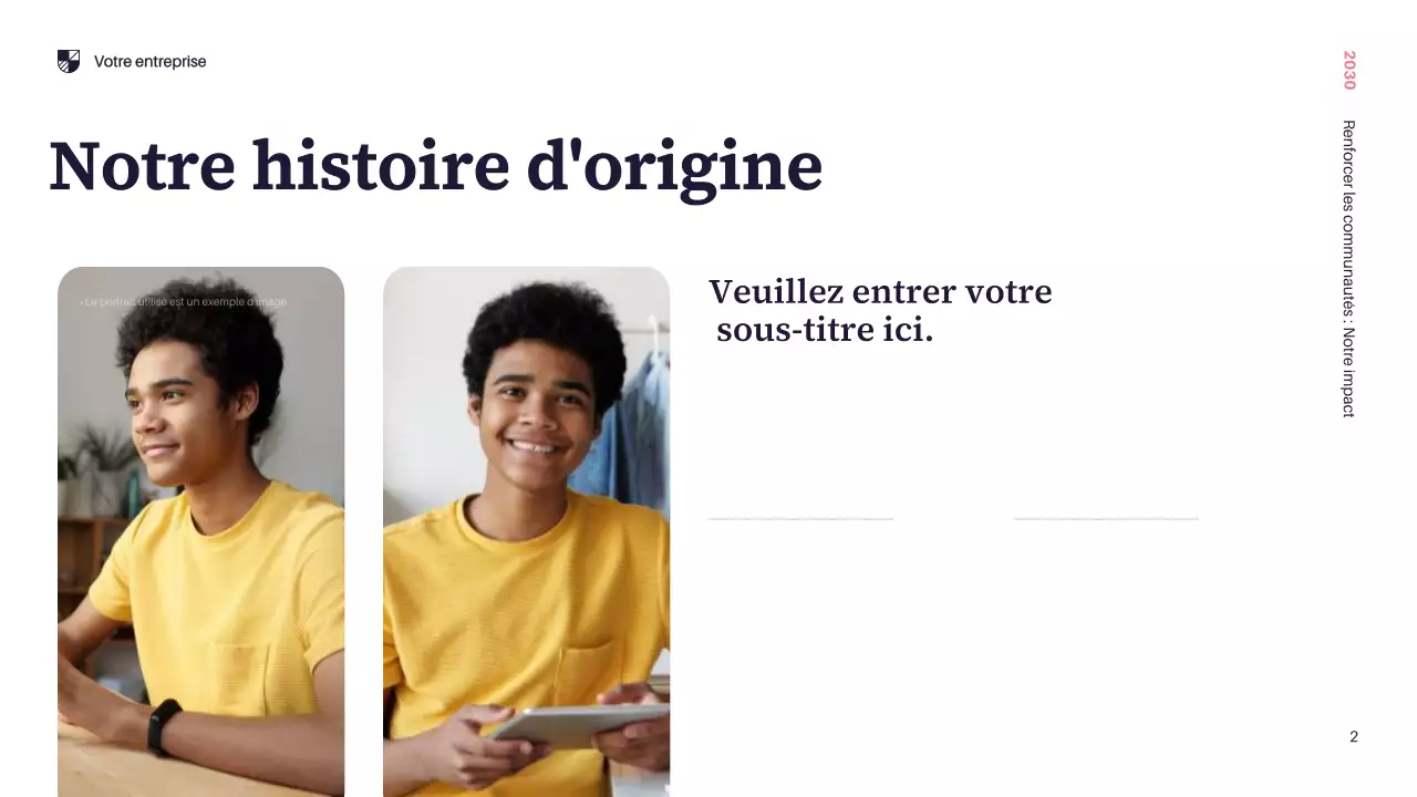 Présentation de la communauté moderne jaune