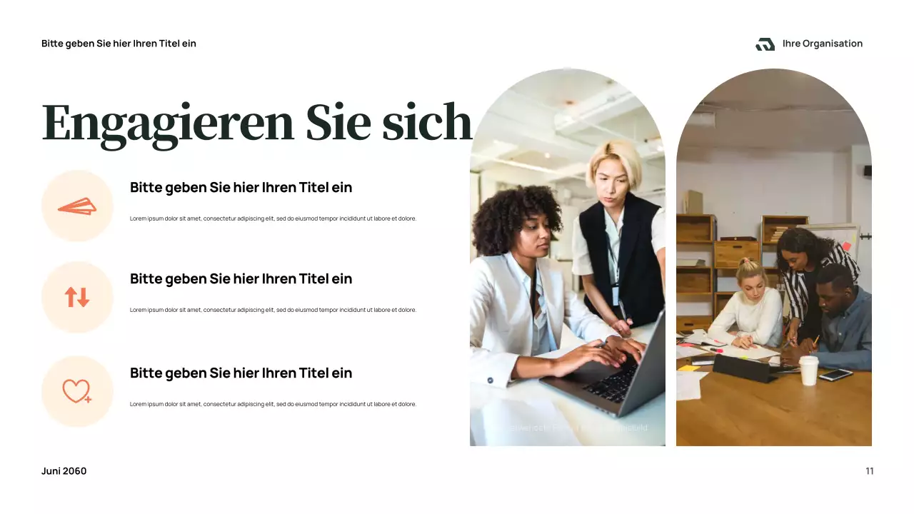 Präsentation des Green Modern Community-Berichts