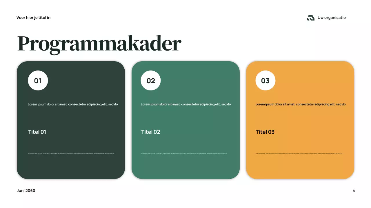 Presentatie van het rapport 'Groene Moderne Gemeenschap'