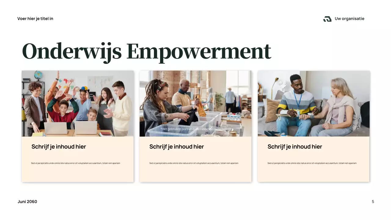 Presentatie van het rapport 'Groene Moderne Gemeenschap'