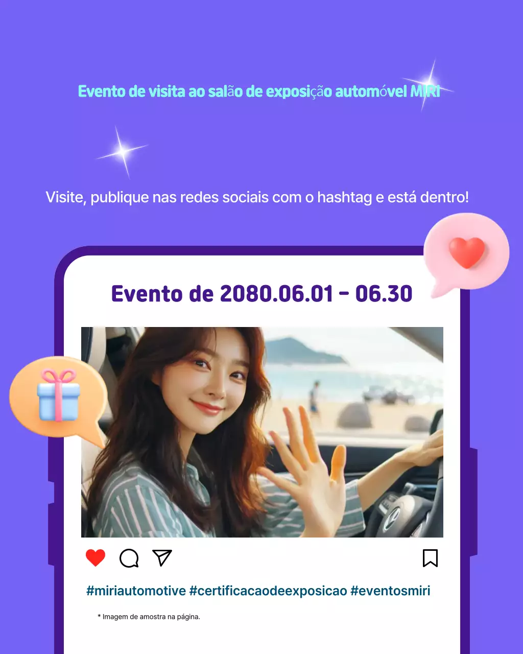 Evento de Exposição Bora Pop