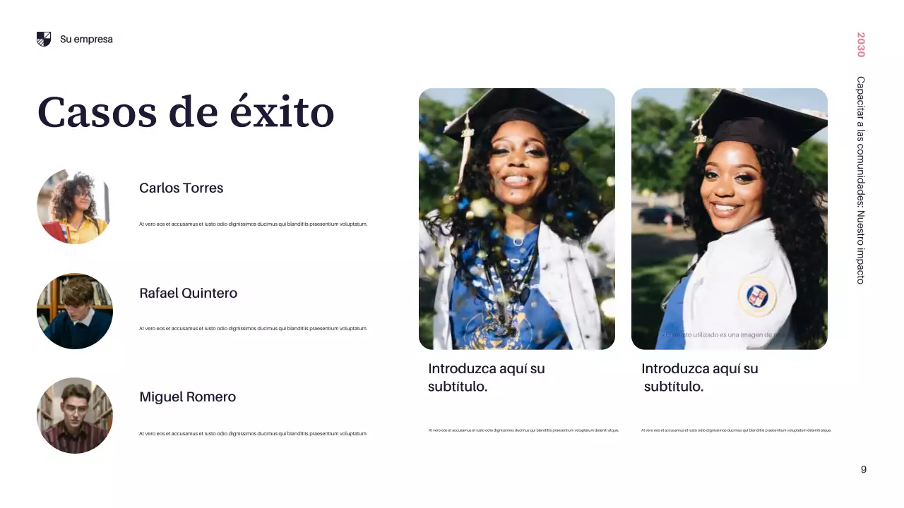 Presentación de la Comunidad Moderna Amarilla