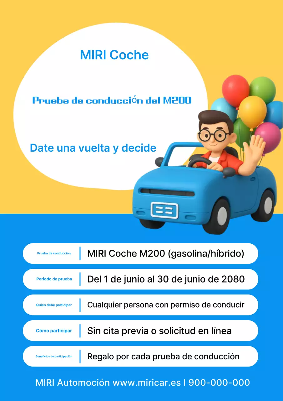 Guía de eventos de Blue Baby Car