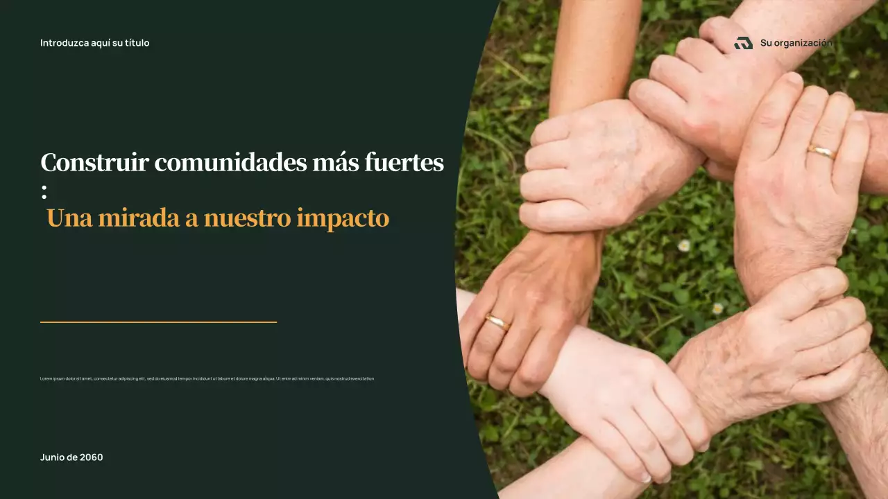 Presentación del Informe de la Comunidad Verde Moderna