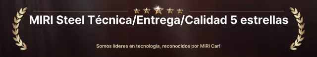 Promoción de productos de estampación metálica automotriz de lujo en marrón y dorado.
