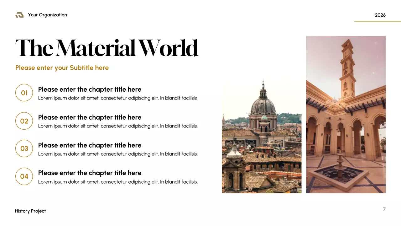 Brown Medieval History Presentation