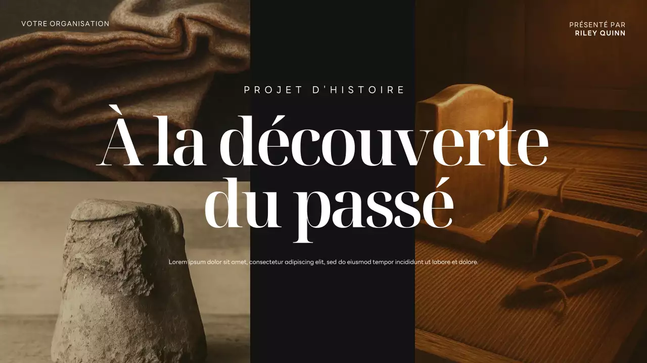 Présentation de l'histoire de Brown Vintage