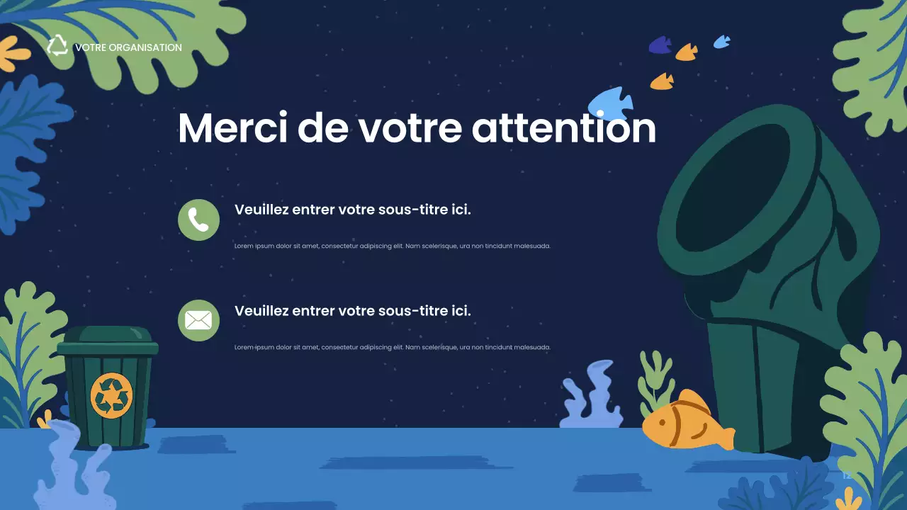 Présentation de la Marine moderne sur la durabilité