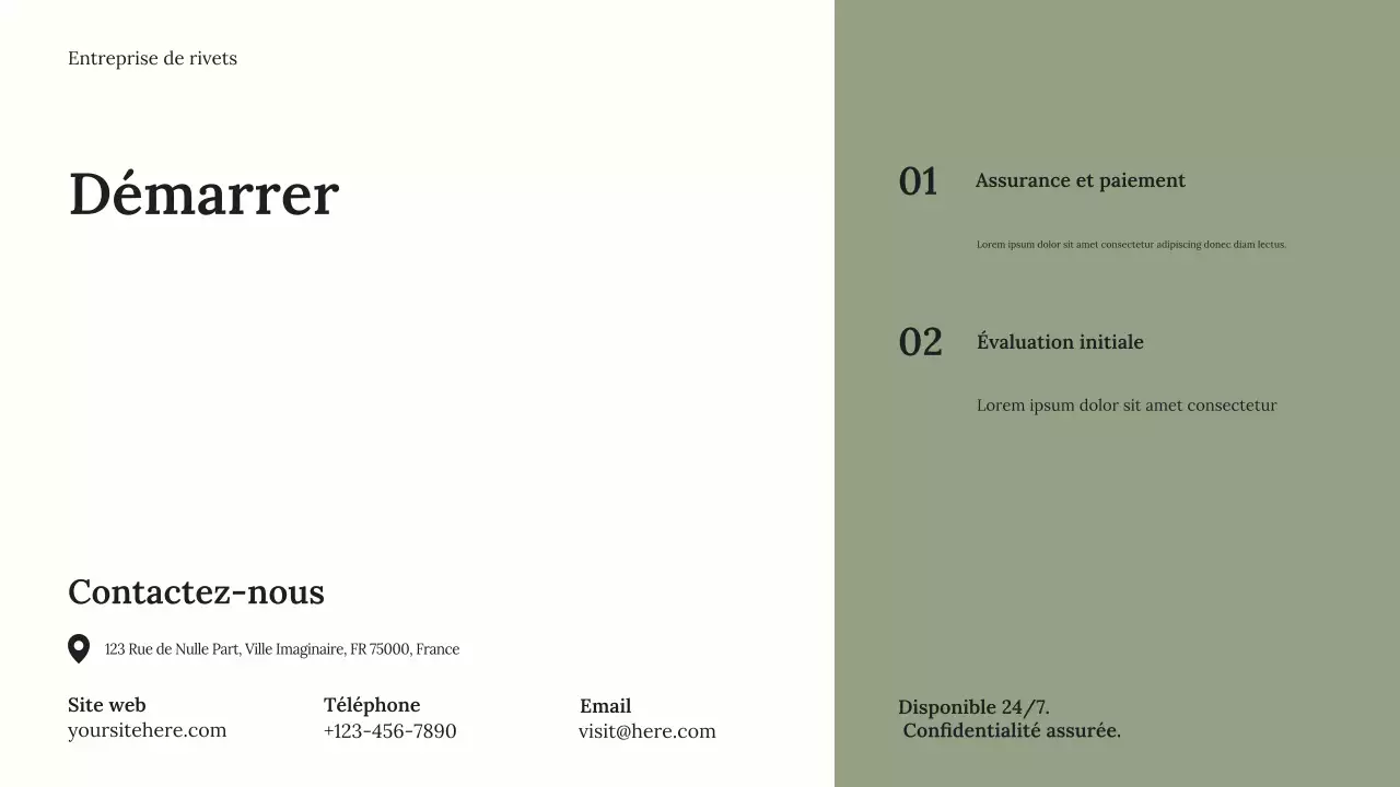 Publicité minimaliste grise pour le bien-être